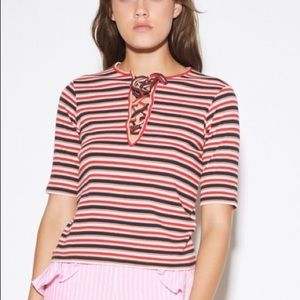 ⚡️Multicolored Striped Shirt⚡️